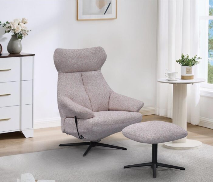 Fauteuil Soso avec repose-pieds